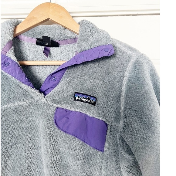 Patagonia Re-Tool Snap-T® Fleece Pullover Grey - Picture 3 of 8